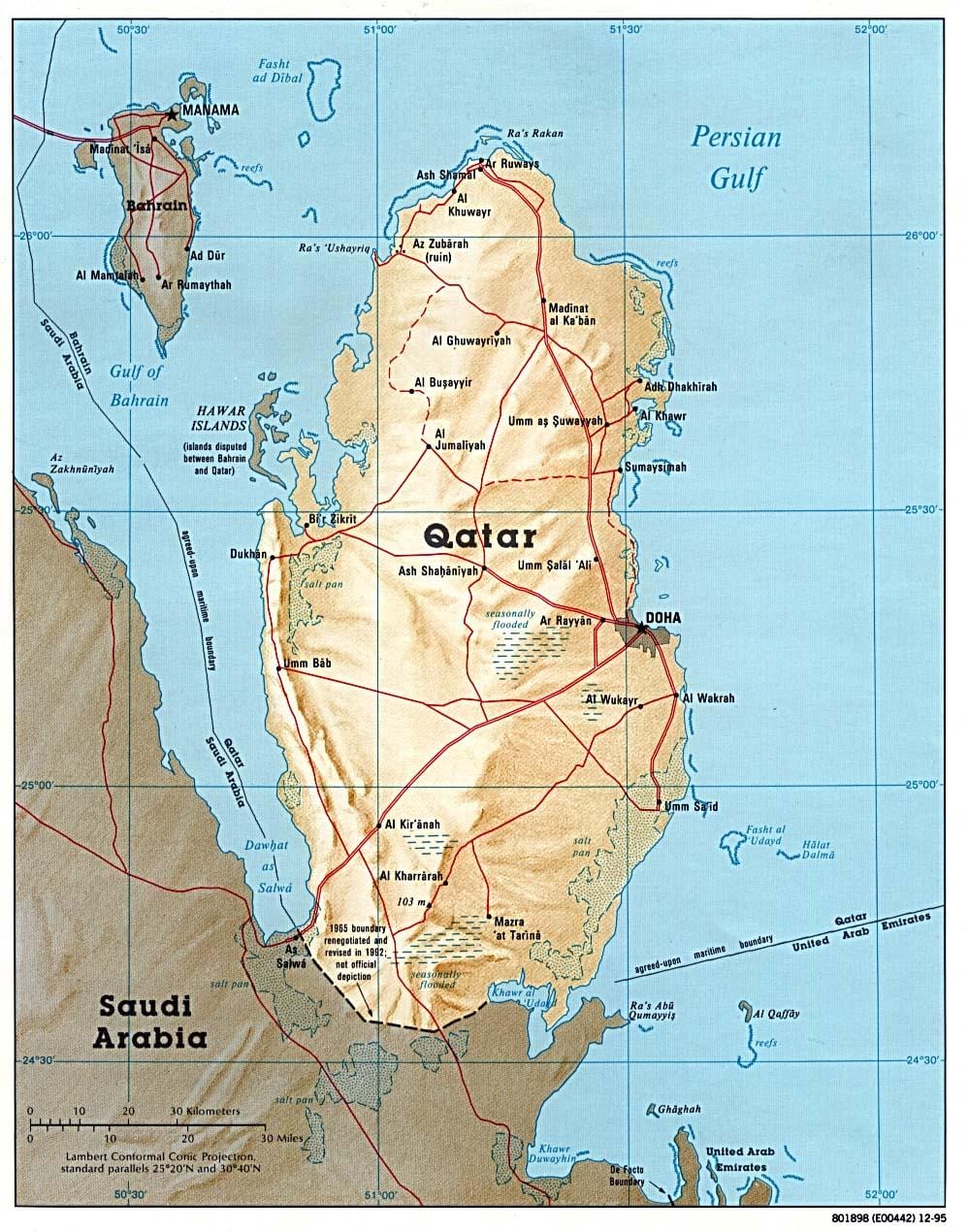 nye industriområde qatar kart