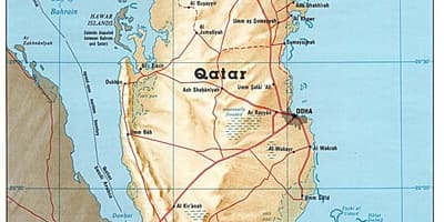 Nye industriområde qatar kart
