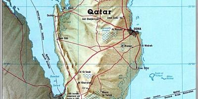 Kart av qatar veien 
